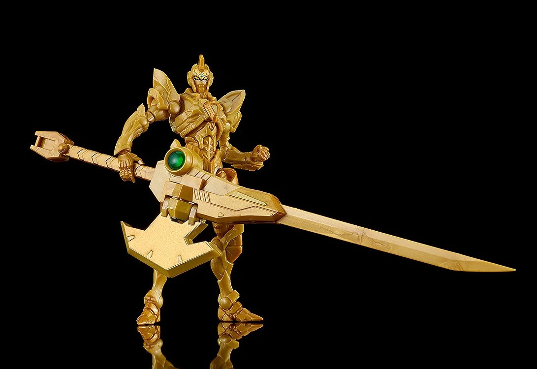 劇場版「グリッドマン ユニバース」「MODEROID フルパワーグリッドマン Gold Ver.」のフィギュア画像