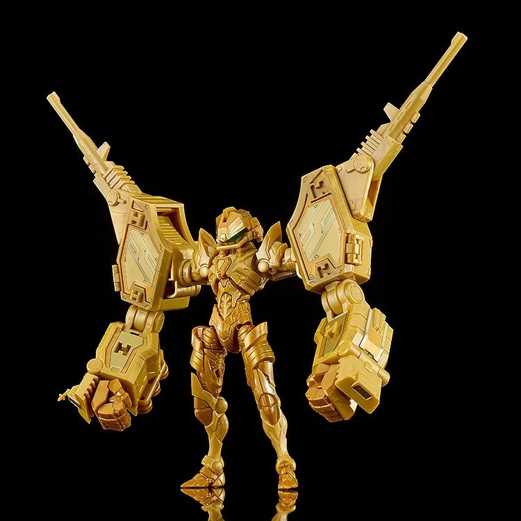 劇場版「グリッドマン ユニバース」「MODEROID フルパワーグリッドマン Gold Ver.」のフィギュア画像