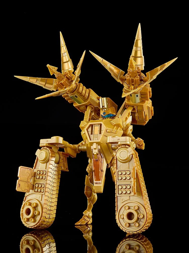 劇場版「グリッドマン ユニバース」「MODEROID フルパワーグリッドマン Gold Ver.」のフィギュア画像