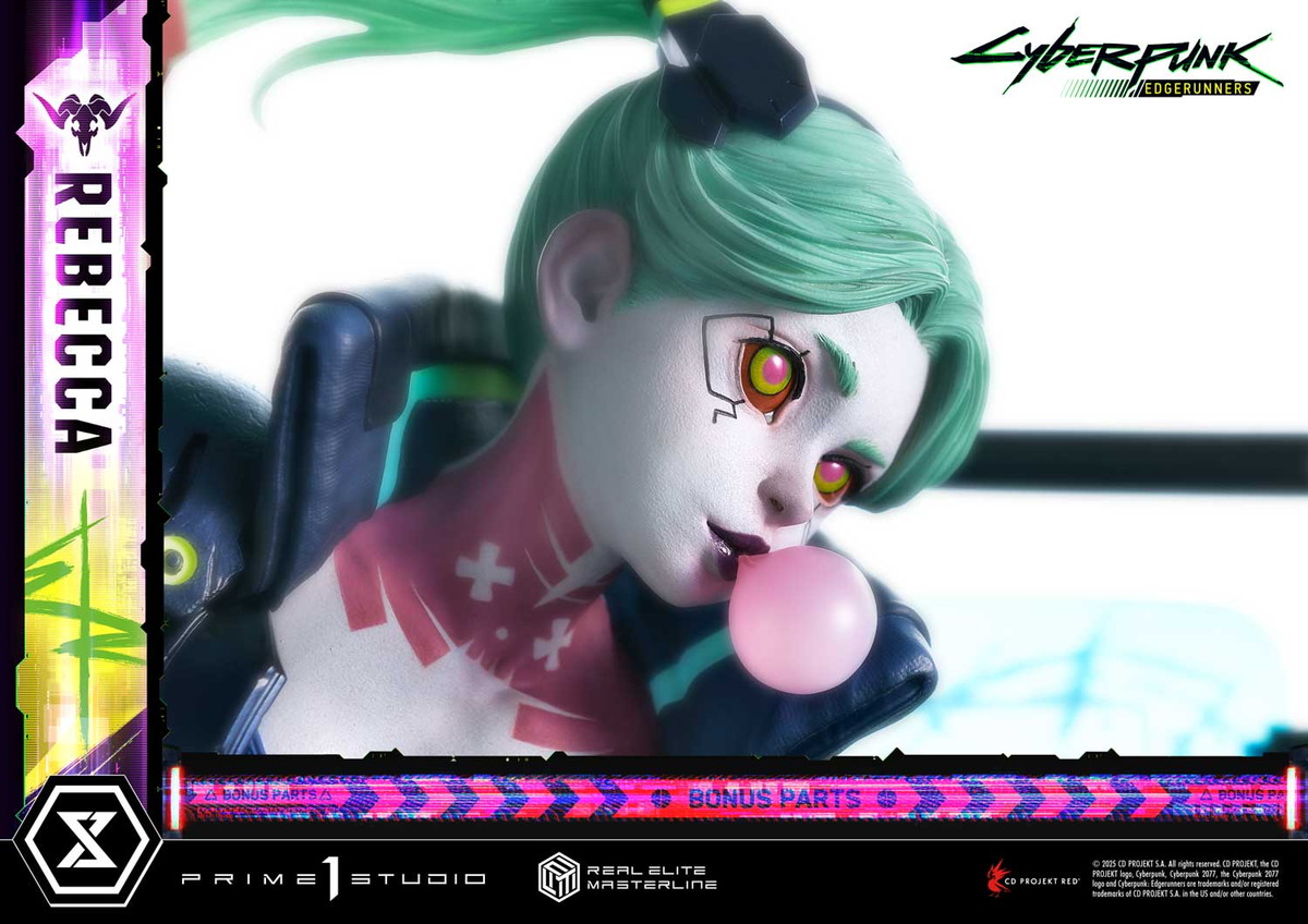 サイバーパンク:エッジランナーズ「リアルエリートマスターライン レベッカ」のフィギュア画像