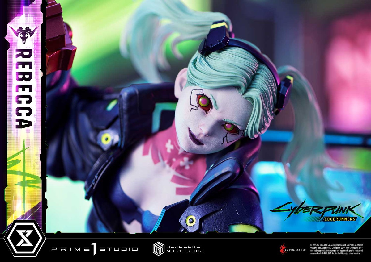 サイバーパンク:エッジランナーズ「リアルエリートマスターライン レベッカ」のフィギュア画像