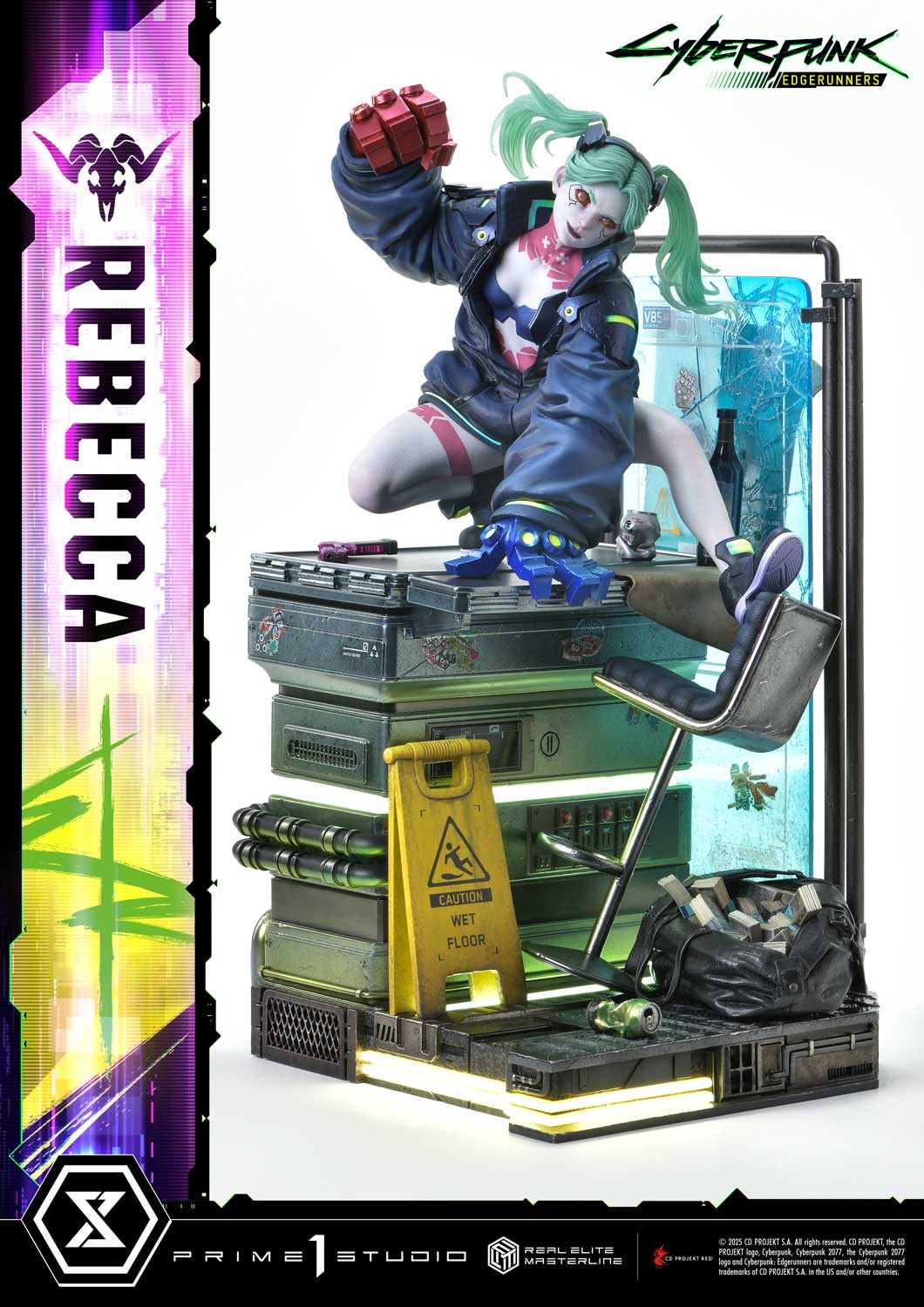 サイバーパンク:エッジランナーズ「リアルエリートマスターライン レベッカ」のフィギュア画像