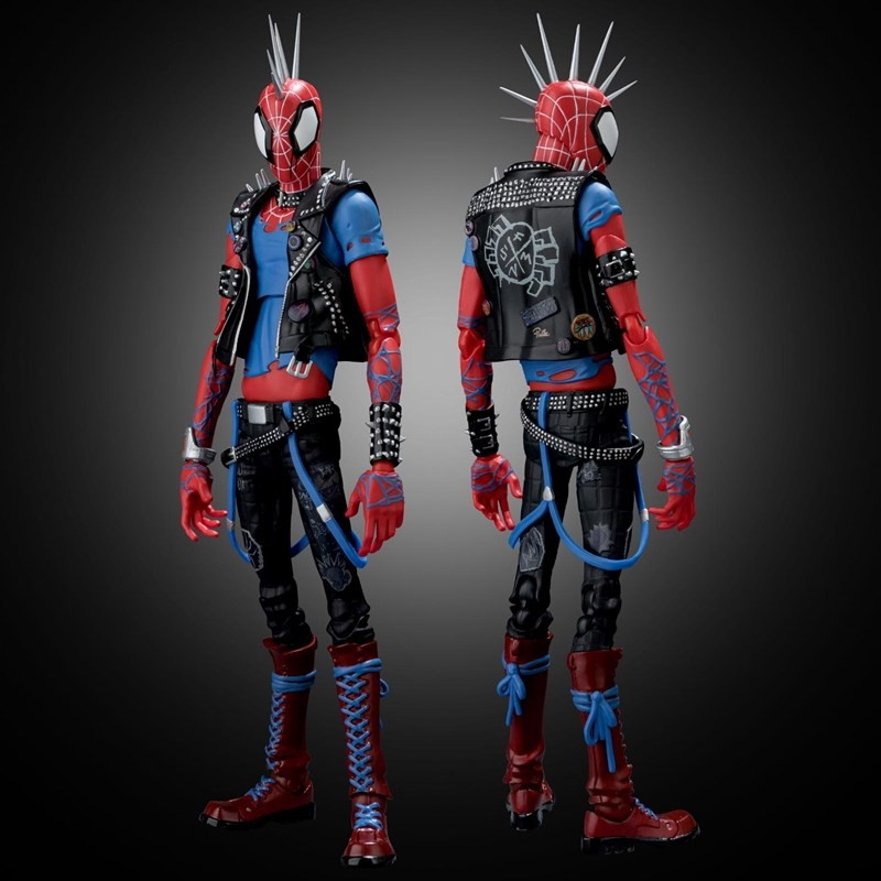 スパイダーマン:アクロス・ザ・スパイダーバース「SVアクション スパイダー・パンク」のフィギュア画像