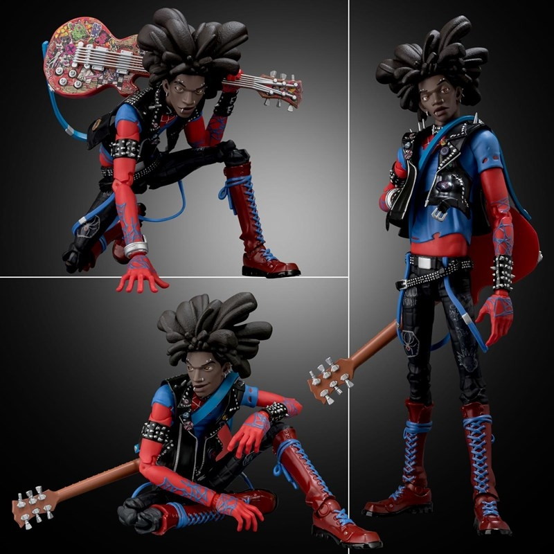 スパイダーマン:アクロス・ザ・スパイダーバース「SVアクション スパイダー・パンク」のフィギュア画像