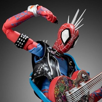 スパイダーマン：アクロス・ザ・スパイダーバース「SVアクション スパイダー・パンク」のフィギュア