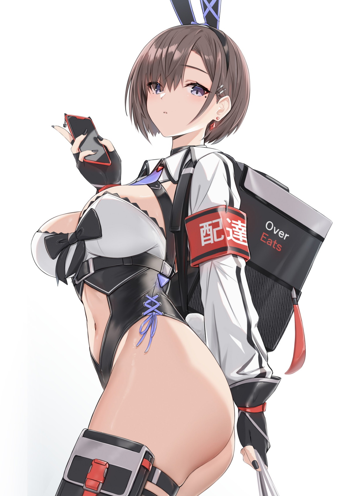 Bee導師氏オリジナルイラスト「配達バニーガール 葵」のフィギュア画像
