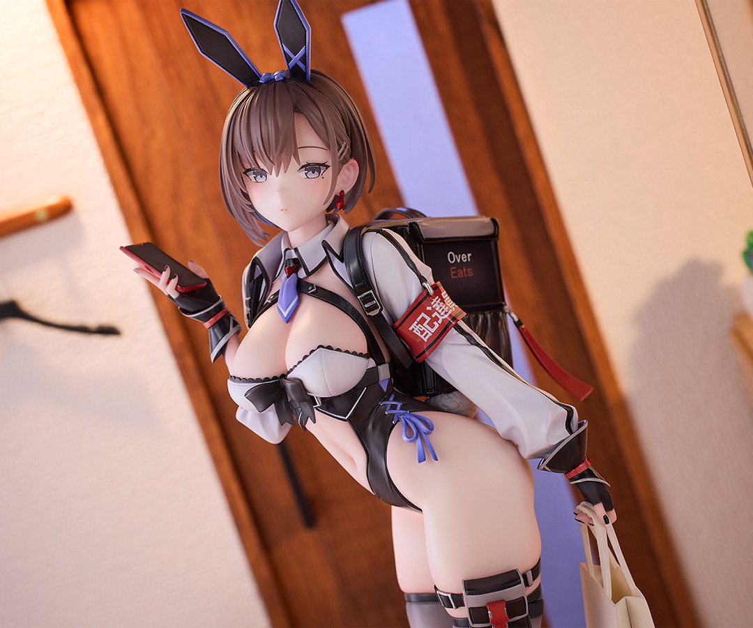 Bee導師氏オリジナルイラスト「配達バニーガール 葵」のフィギュア画像