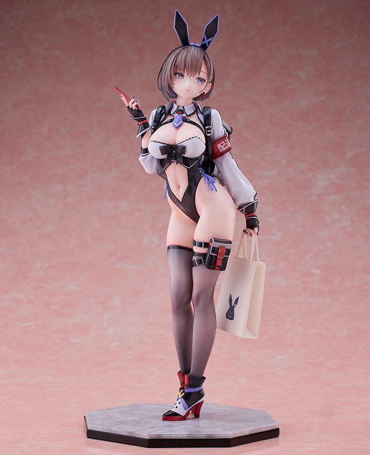 Bee導師氏オリジナルイラスト「配達バニーガール 葵」のフィギュア画像