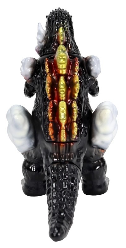ゴジラ「CCP ミドルサイズシリーズ ゴジラEX 第10弾 バーニングゴジラ クリアレッド Ver.」のフィギュア画像