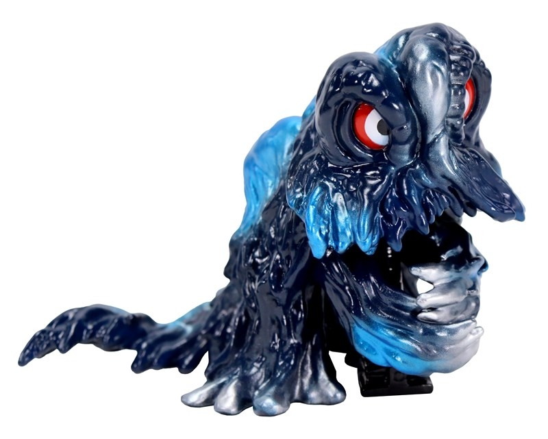 ゴジラ「CCP ミドルサイズシリーズ ゴジラEX 第10弾 煙突ヘドラ ゴジラブルー Ver.」のフィギュア画像