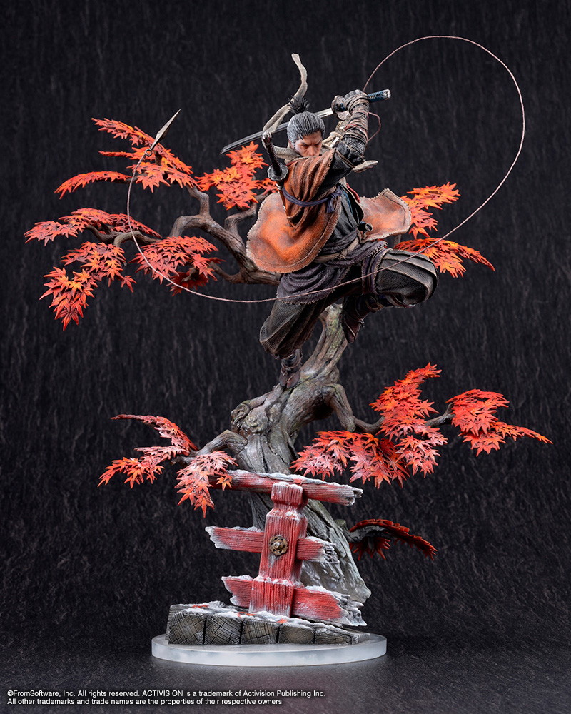 SEKIRO: SHADOWS DIE TWICE「隻狼 スタチュー」のフィギュア画像
