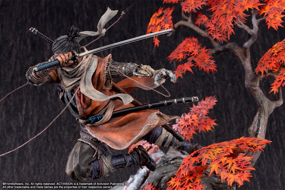 SEKIRO: SHADOWS DIE TWICE「隻狼 スタチュー」のフィギュア画像