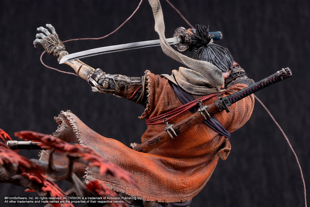 SEKIRO: SHADOWS DIE TWICE「隻狼 スタチュー」のフィギュア画像