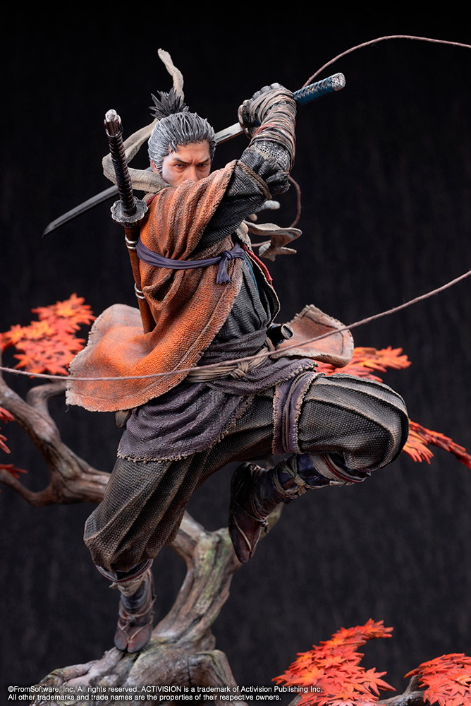 SEKIRO: SHADOWS DIE TWICE「隻狼 スタチュー」のフィギュア画像