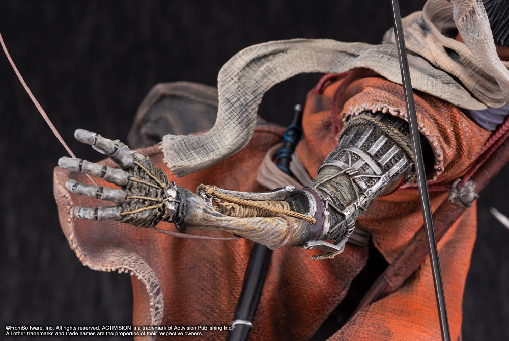 SEKIRO: SHADOWS DIE TWICE「隻狼 スタチュー」のフィギュア画像