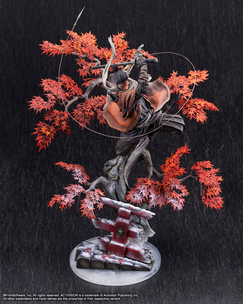 SEKIRO: SHADOWS DIE TWICE「隻狼 スタチュー」のフィギュア画像
