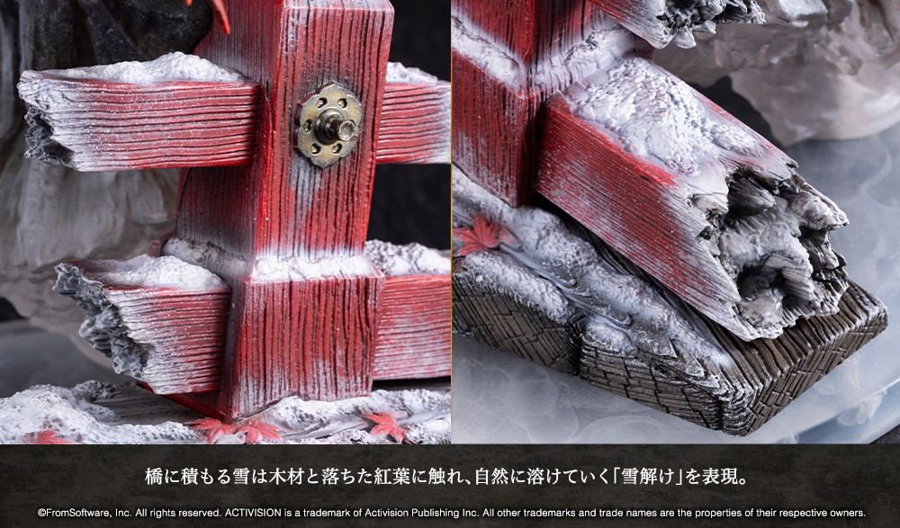 SEKIRO: SHADOWS DIE TWICE「隻狼 スタチュー」のフィギュア画像