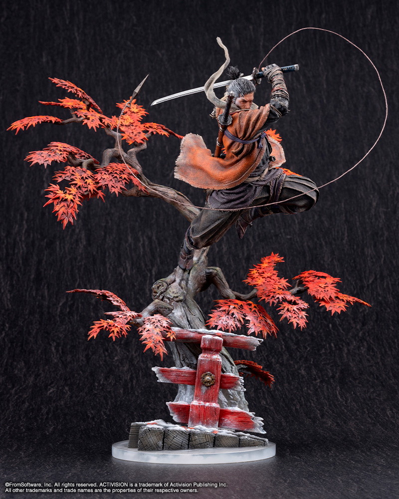 SEKIRO: SHADOWS DIE TWICE「隻狼 スタチュー」のフィギュア画像