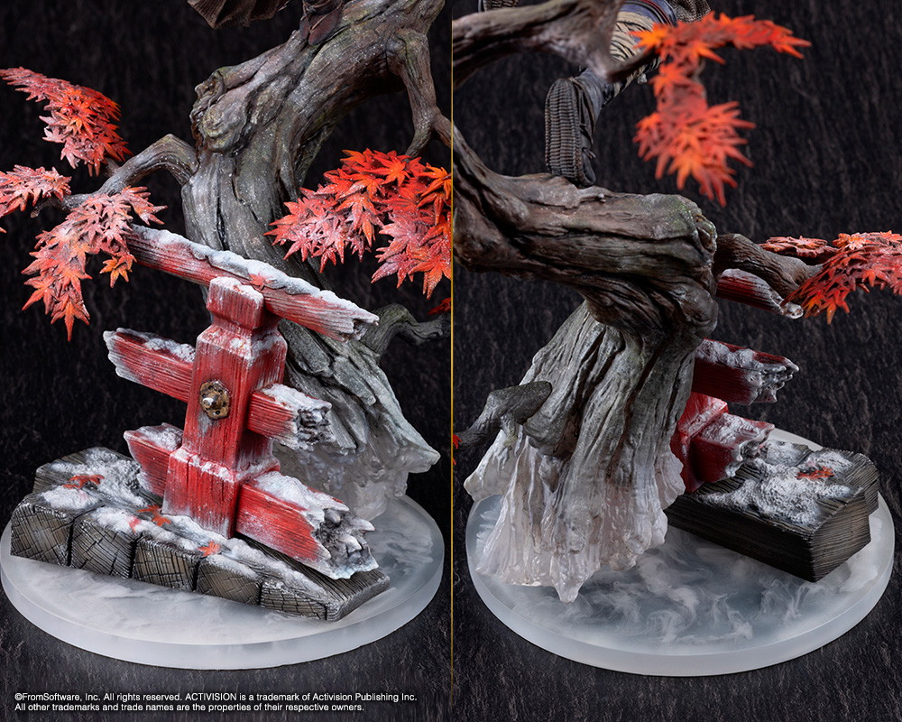 SEKIRO: SHADOWS DIE TWICE「隻狼 スタチュー」のフィギュア画像