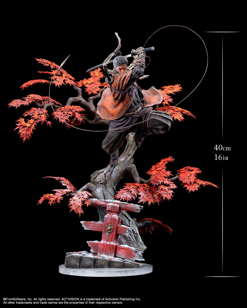 SEKIRO: SHADOWS DIE TWICE「隻狼 スタチュー」のフィギュア画像