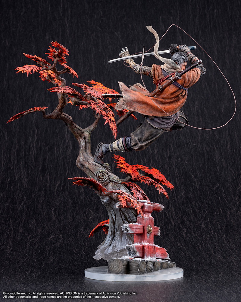 SEKIRO: SHADOWS DIE TWICE「隻狼 スタチュー」のフィギュア画像
