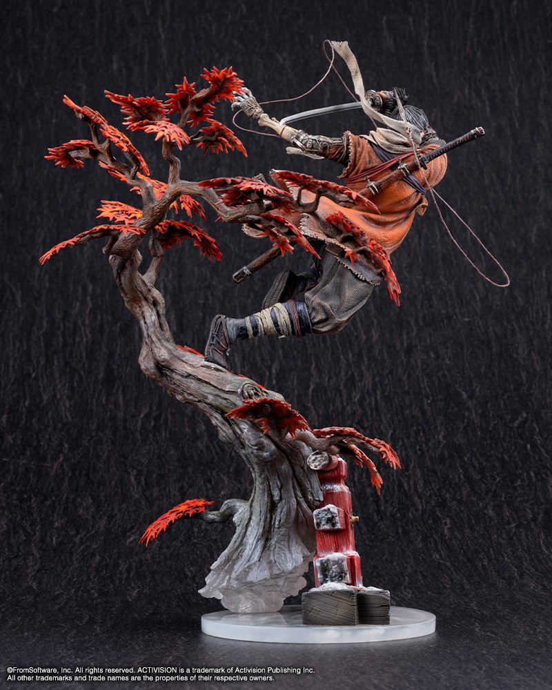 SEKIRO: SHADOWS DIE TWICE「隻狼 スタチュー」のフィギュア画像