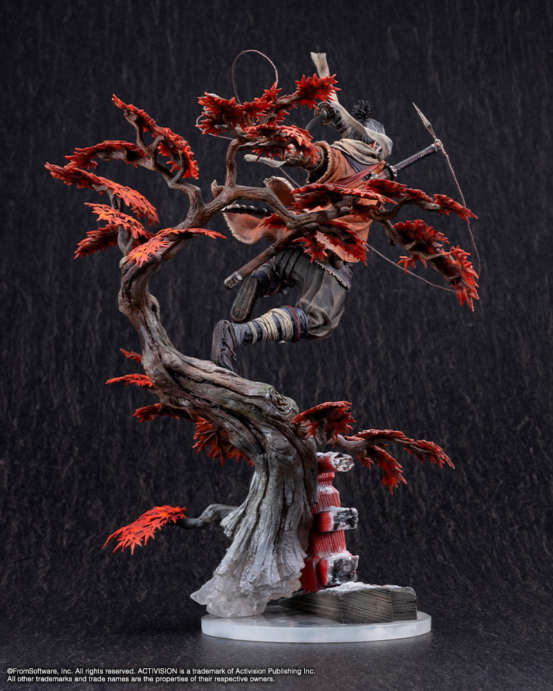 SEKIRO: SHADOWS DIE TWICE「隻狼 スタチュー」のフィギュア画像