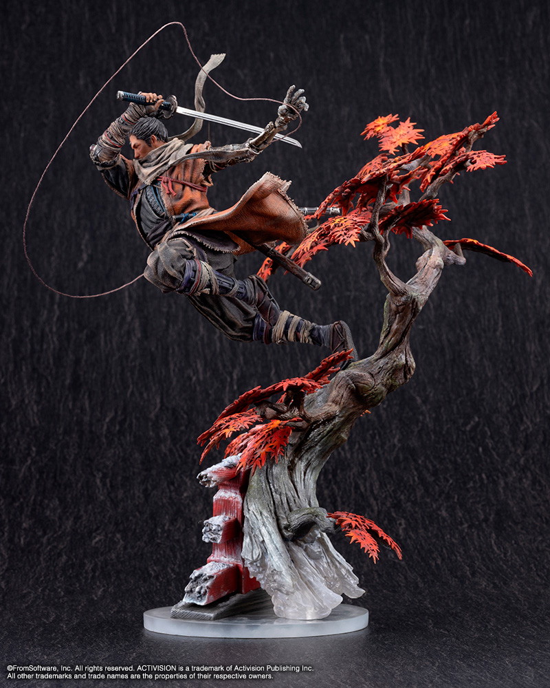 SEKIRO: SHADOWS DIE TWICE「隻狼 スタチュー」のフィギュア画像