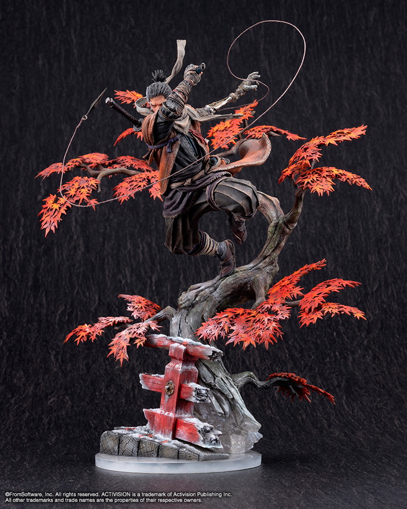 SEKIRO: SHADOWS DIE TWICE「隻狼 スタチュー」のフィギュア画像