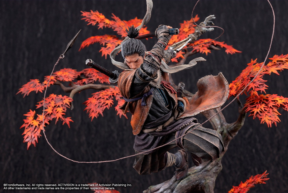 SEKIRO: SHADOWS DIE TWICE「隻狼 スタチュー」のフィギュア画像