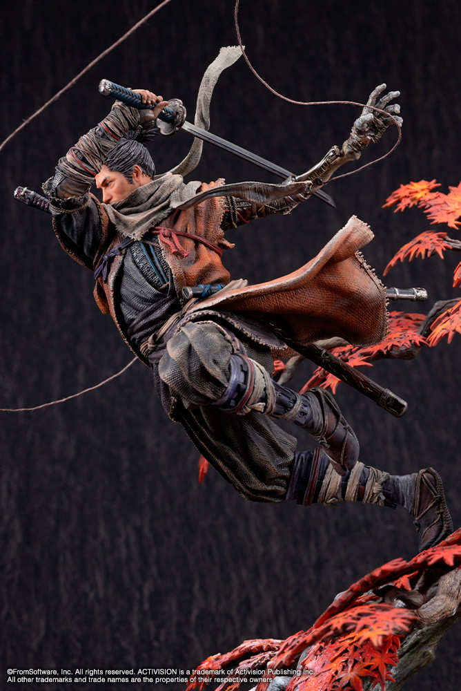 SEKIRO: SHADOWS DIE TWICE「隻狼 スタチュー」のフィギュア画像