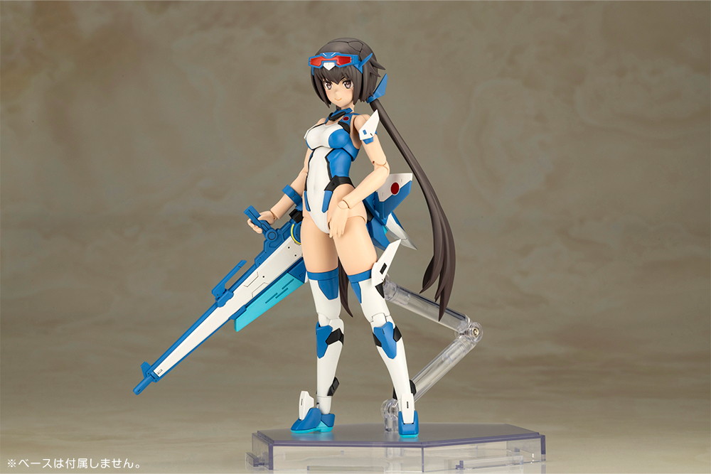 フレームアームズ・ガール「スティレット Swimsuit ブルーインパルスカラー Ver.」のフィギュア画像