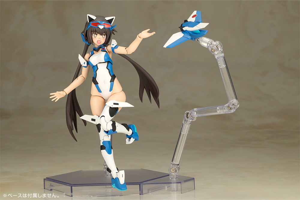 フレームアームズ・ガール「スティレット Swimsuit ブルーインパルスカラー Ver.」のフィギュア画像