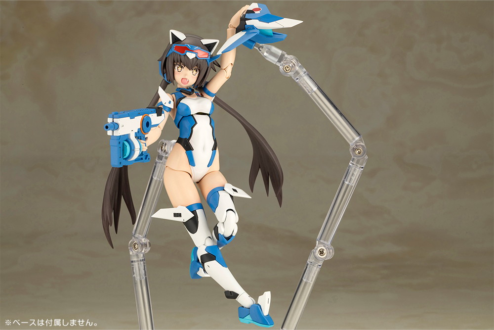 フレームアームズ・ガール「スティレット Swimsuit ブルーインパルスカラー Ver.」のフィギュア画像