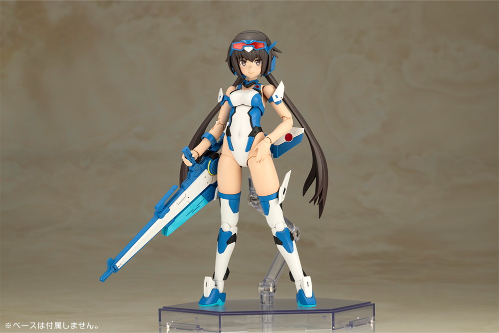 フレームアームズ・ガール「スティレット Swimsuit ブルーインパルスカラー Ver.」のフィギュア画像
