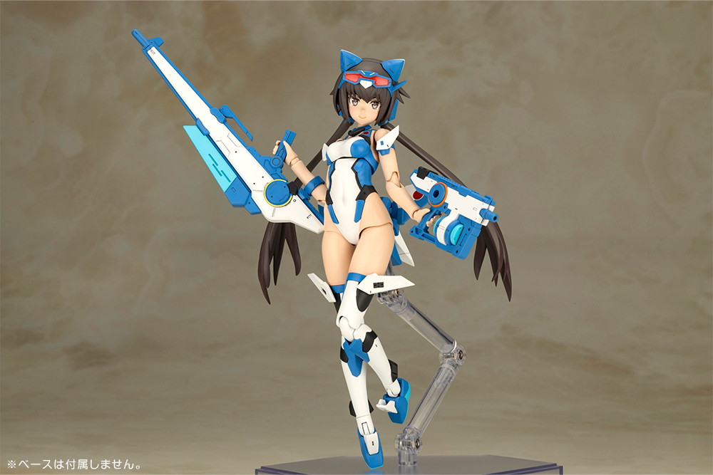 フレームアームズ・ガール「スティレット Swimsuit ブルーインパルスカラー Ver.」のフィギュア画像