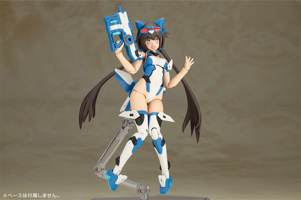 フレームアームズ・ガール「スティレット Swimsuit ブルーインパルスカラー Ver.」のフィギュア画像