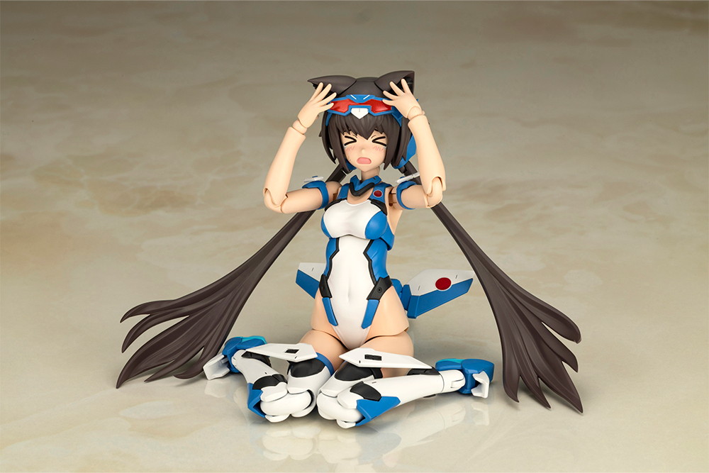 フレームアームズ・ガール「スティレット Swimsuit ブルーインパルスカラー Ver.」のフィギュア画像