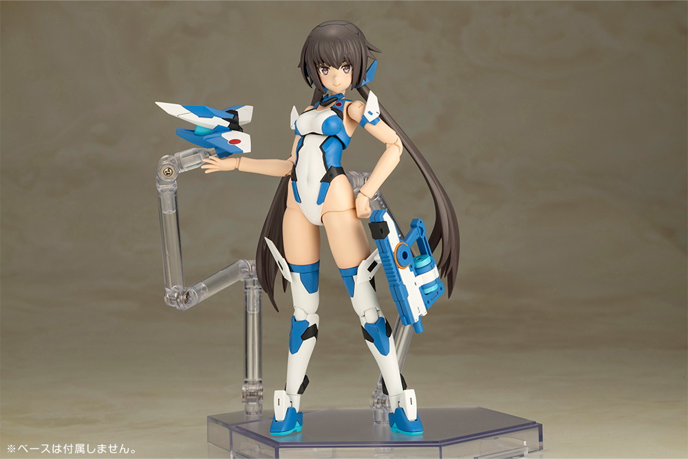 フレームアームズ・ガール「スティレット Swimsuit ブルーインパルスカラー Ver.」のフィギュア画像