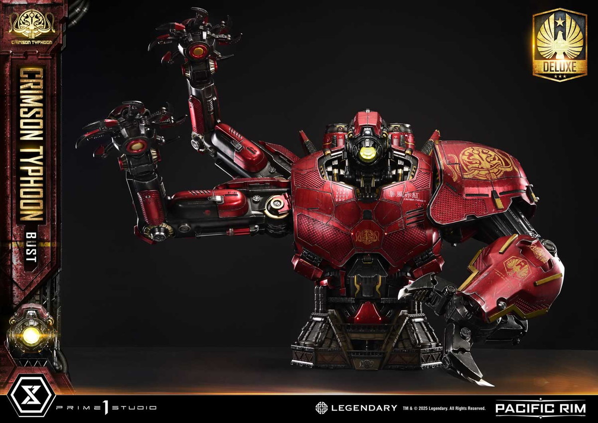 パシフィック・リム「ライフサイズバスト クリムゾン・タイフーン」のフィギュア画像