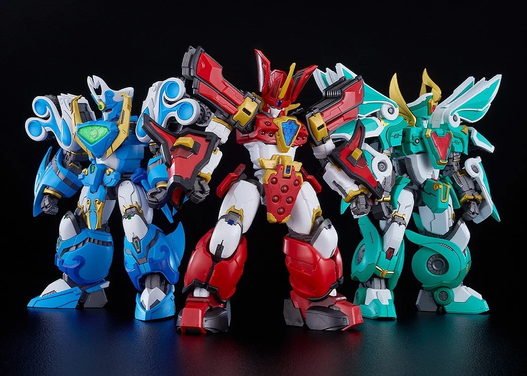 魔動王グランゾート「MODEROID King’s Style アクアビート」のフィギュア画像