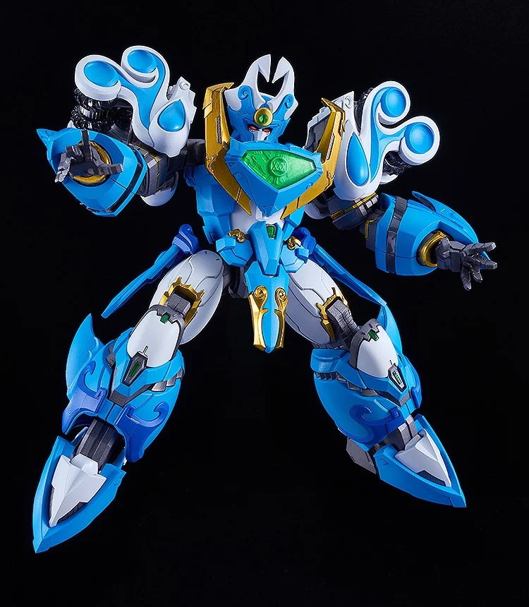魔動王グランゾート「MODEROID King’s Style アクアビート」のフィギュア画像