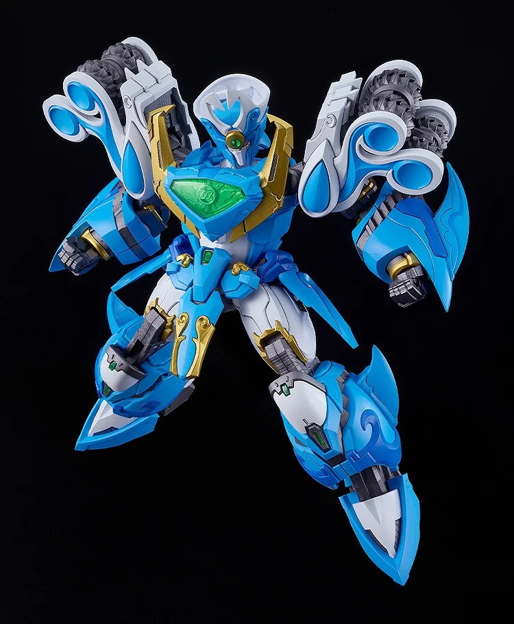 魔動王グランゾート「MODEROID King’s Style アクアビート」のフィギュア画像