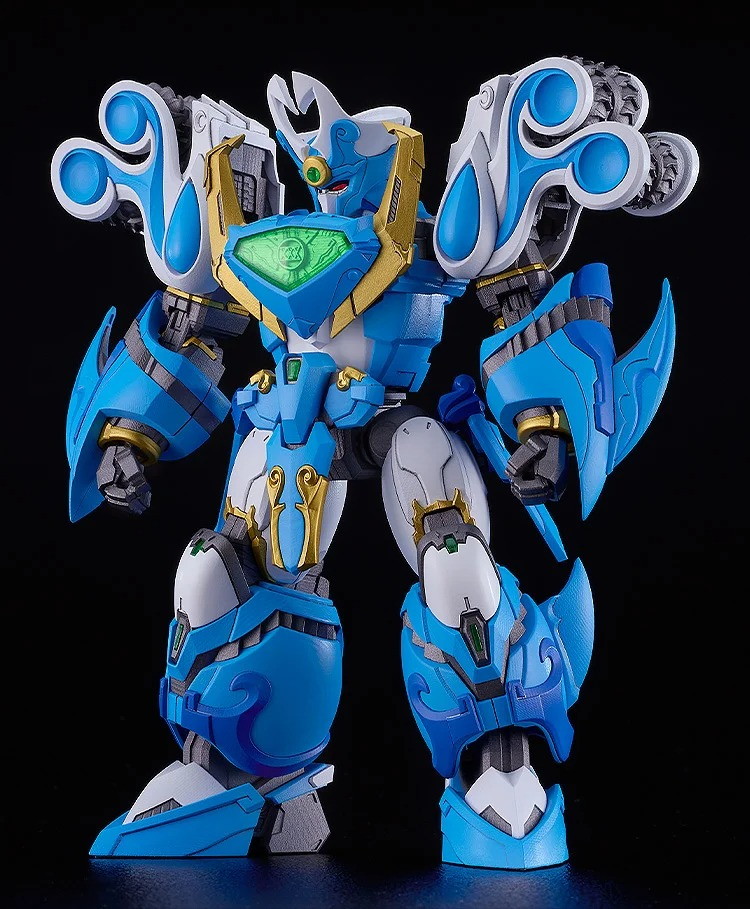 魔動王グランゾート「MODEROID King’s Style アクアビート」のフィギュア画像