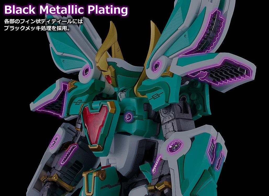魔動王グランゾート「MODEROID King’s Style ウインザート」のフィギュア画像
