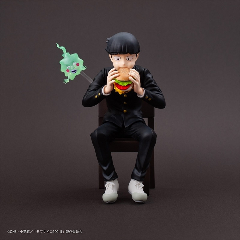 モブサイコ100「モブサイコ100 III×文房具カフェ 2022 フィギュア 影山茂夫&エクボ」のフィギュア画像