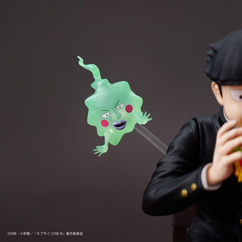 モブサイコ100「モブサイコ100 III×文房具カフェ 2022 フィギュア 影山茂夫&エクボ」のフィギュア画像