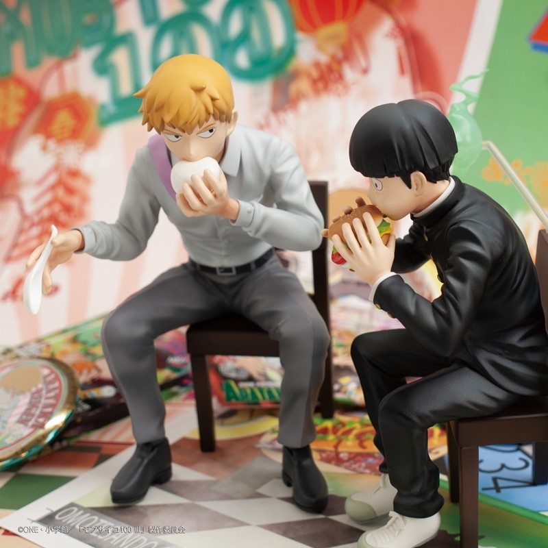 モブサイコ100「モブサイコ100 III×文房具カフェ 2022 フィギュア 霊幻新隆」のフィギュア画像