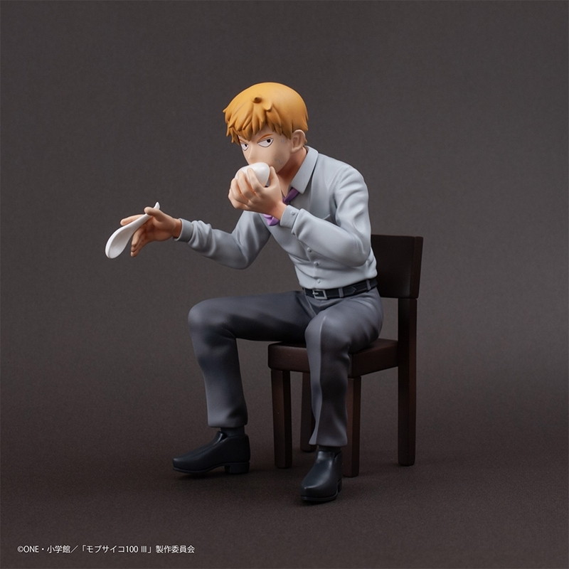 モブサイコ100「モブサイコ100 III×文房具カフェ 2022 フィギュア 霊幻新隆」のフィギュア画像