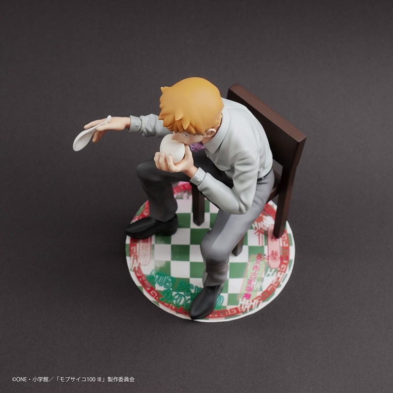 モブサイコ100「モブサイコ100 III×文房具カフェ 2022 フィギュア 霊幻新隆」のフィギュア画像